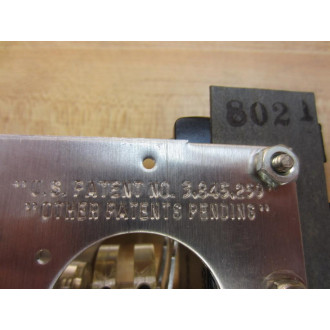 8021 Reliable Model A Vane Switch Only wHardware - New No Box 8021 Reliable Model A Vane Switch Only wHardware - New No Box