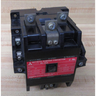 Mitsubishi DU-A60 Contactor DUA60 - Used