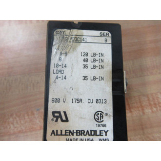 Allen Bradley 1492-PD3C141 Power Block 1492PD3C141 - Used Allen Bradley 1492-PD3C141 Power Block 1492PD3C141 - Used