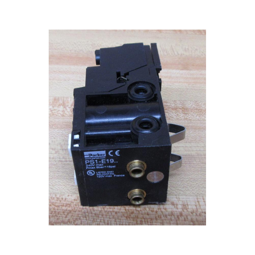 Parker PS1-E19 Modular Interface Valve PS1E19 - Used Parker PS1-E19 Modular Interface Valve PS1E19 - Used