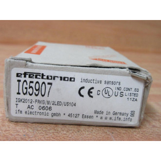 IFM Efector IG5907 Inductive Sensor