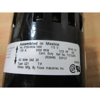 March Mfg 0135-0036-1000 Motor MDXT-3 - New No Box