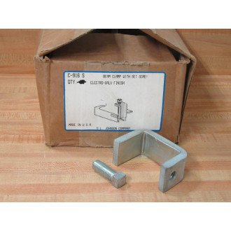 O.L. Johnson Company C-916 S Beam Clamp WSet Screw C916S (Pack of 16)