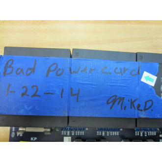 SIEI ECS 1309-2 Sy3 Circuit Board ECS13092 Bad Power Card - Parts Only
