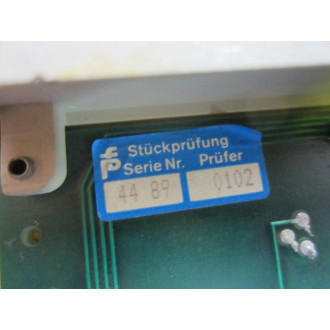 Pepperl + Fuchs EG8-T-13HF Control Card EG8T13HF - Parts Only
