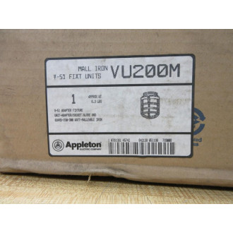 Appleton VU200M Emerson Adapter Fixture V-51