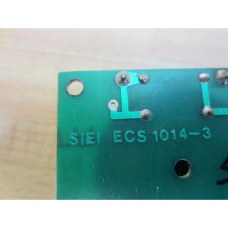 SIEI ECS 1014-3 Circuit Board ECS10143 - Used
