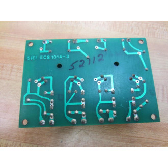 SIEI ECS 1014-3 Circuit Board ECS10143 - Used