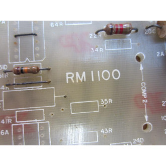 Burton 513-537-000 RM110 Control Card 513537000 - Used