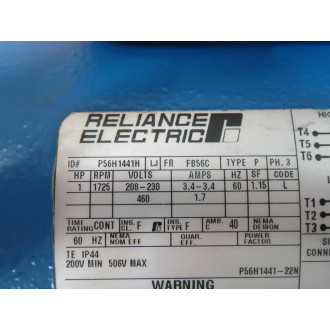 Reliance Electric P56H1441H Motor - New No Box