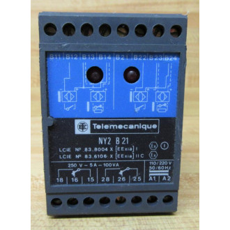 Telemecanique NY2-B21 Processing Relay NY2B21 - Used