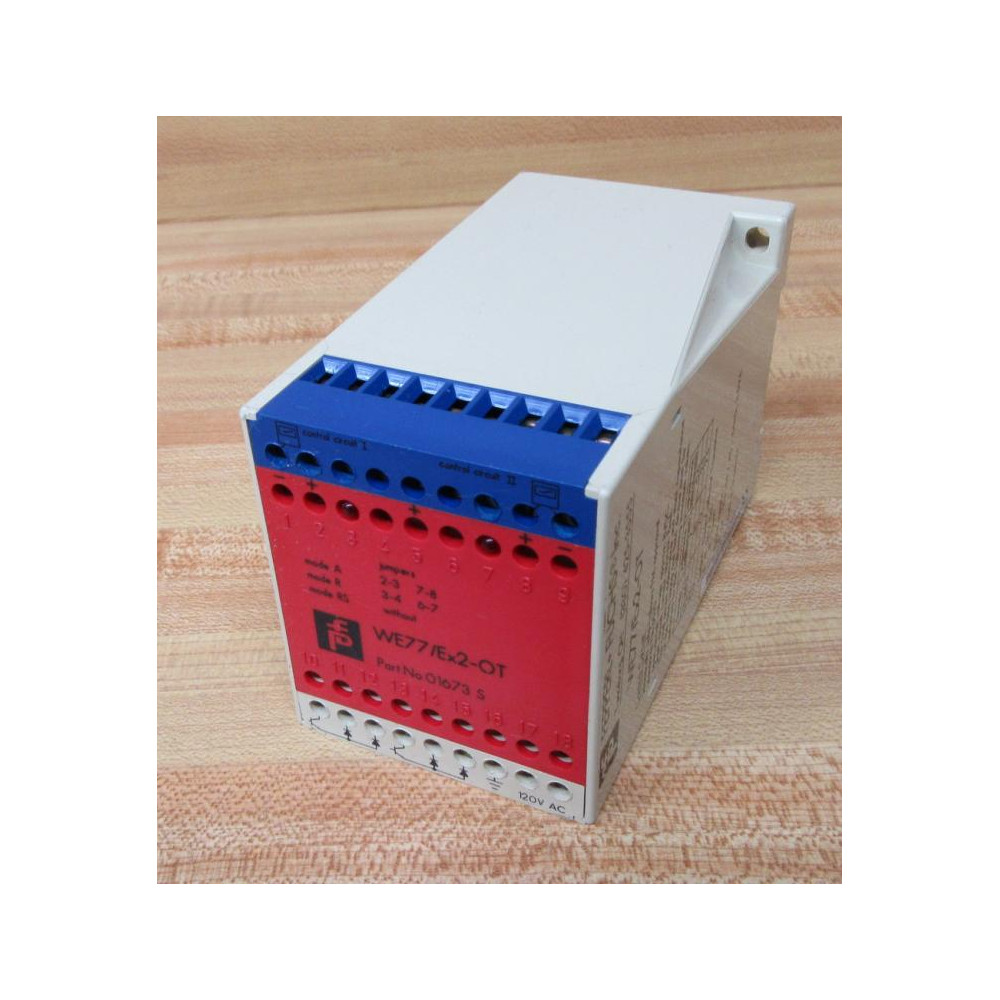 Pepperl + Fuchs 01673 S Safety Relay Switch Isolator 01673S - Used