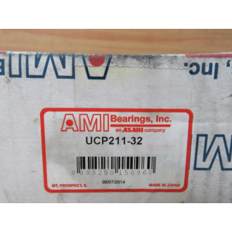 AMI UCP211-32 Pillow Block Bearing UCP21132 AMI UCP211-32 Pillow Block Bearing UCP21132