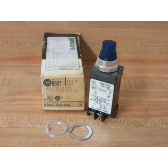 Allen Bradley 800T-PST16 Pilot Light B Blue Ser.N (Pack of 2) Allen Bradley 800T-PST16 Pilot Light B Blue Ser.N (Pack of 2)
