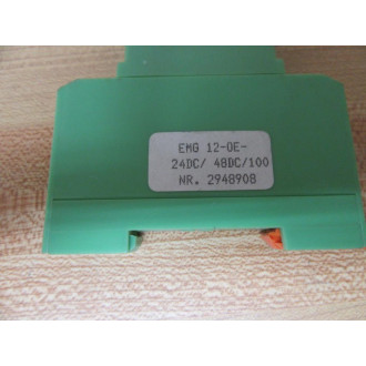 Phoenix Contact EMG-12-OE-24DC48DC100 Solid State Relay 2948908 - Used Phoenix Contact EMG-12-OE-24DC48DC100 Solid State Relay 2948908 - Used