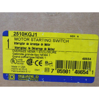 Square D 2510KGJ1 Motor Starting Switch