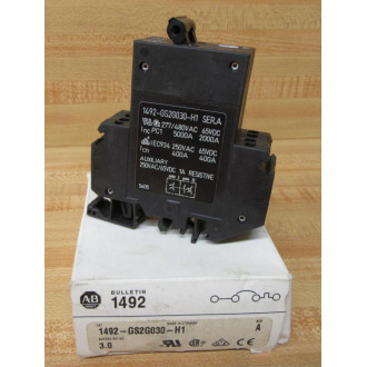 Allen Bradley 1492-GS2G030-H1 Circuit Breaker 1492GS2G030H1