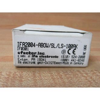 IFM Efector IF0301 Sensor IFA2004-ABOWSLLS-100AK