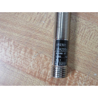 IFM Efector IF0301 Sensor IFA2004-ABOWSLLS-100AK
