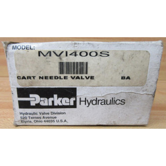 Parker MVI400S Needle Valve