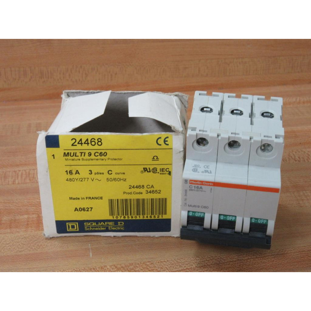 Square D 24468 Merlin Gerin Breaker MG24468 Schneider Square D 24468 Merlin Gerin Breaker MG24468 Schneider