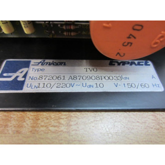 Amicon TVO Power Supply TV0 - Used