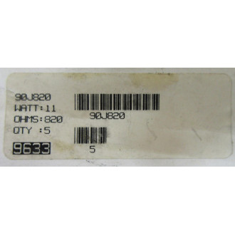 Ohmite 90J820 Wirewound Resistor (Pack of 5)