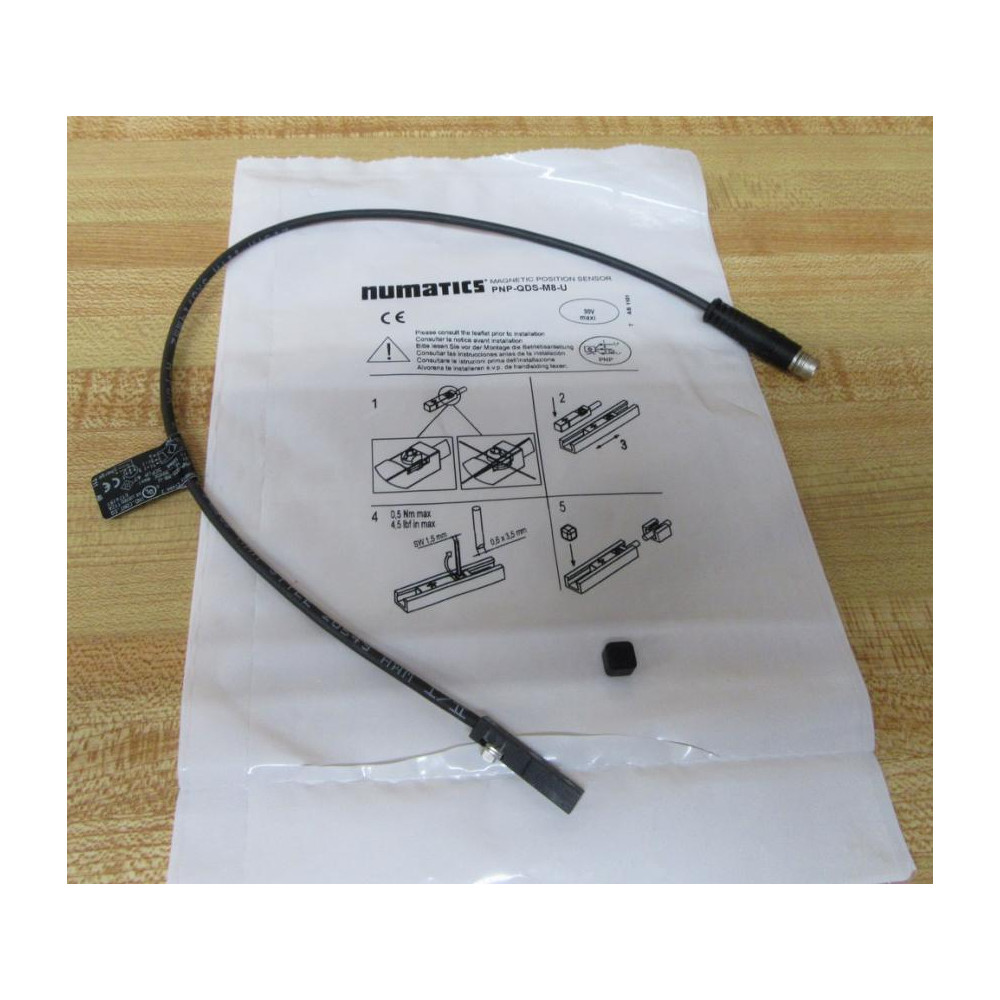 Numatics PNP-QDS-M8-U Magnetic Position Sensor PNPQDSM8U