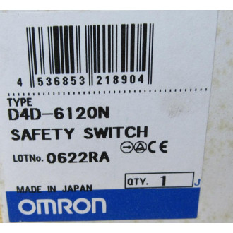 Omron D4D-6120N Limit Switch D4D6120N