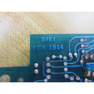 SIEI ECS 1514 MY34 Circuit Board ECS1514 MY34 c  WRibbon Cable - Used