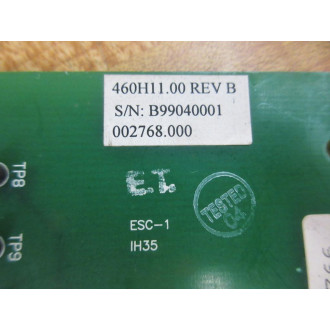 Robicon 460H11.00 Circuit Board 460H1100 - Used