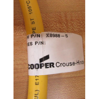 Cooper X8988-5 Connector Cable X89885