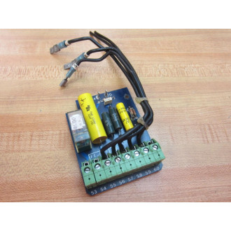 SIEI ECS1324-0 Circuit Board FEy8-1 W5 Wire Leads - Used