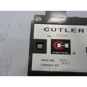 Cutler Hammer C10EN3AB Reversing Contactor CI0EN3 AB - Used