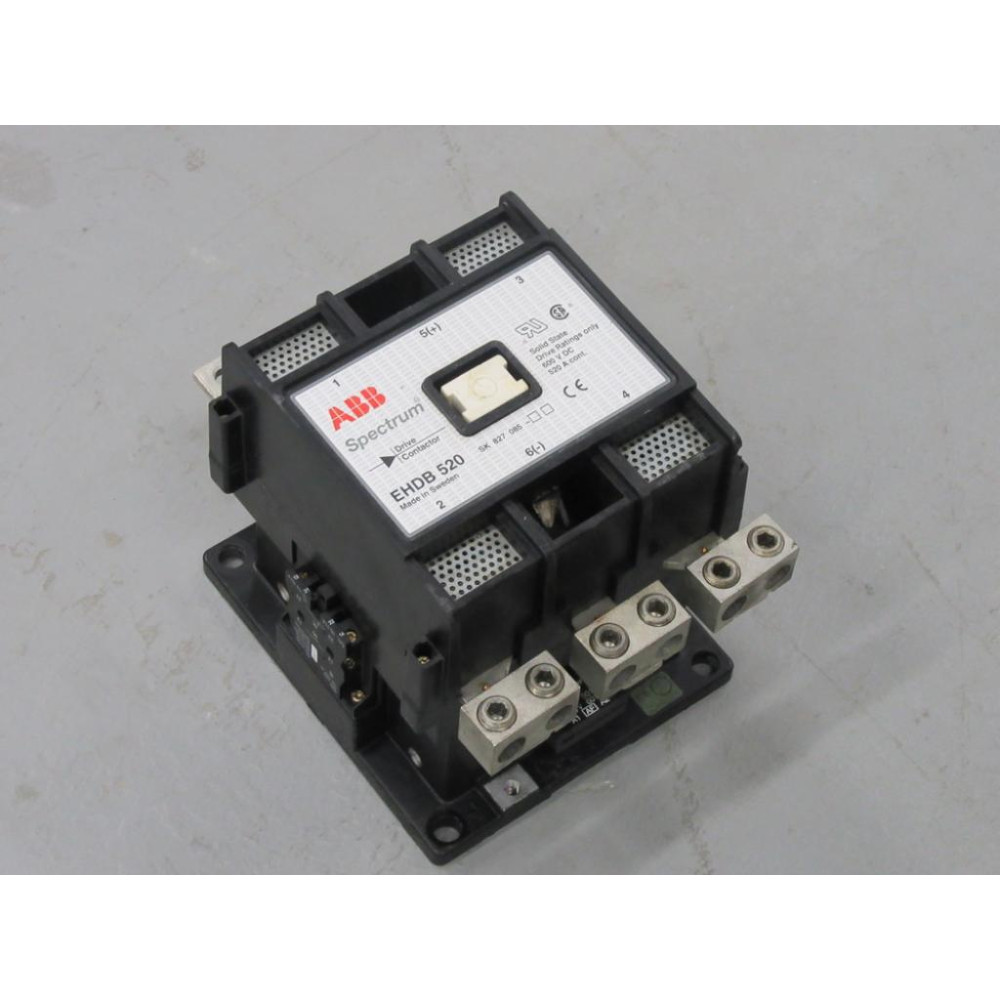 ABB EHDB 520C-1L Contactor SK 827 085 AF EHDB520C1L - Used ABB EHDB 520C-1L Contactor SK 827 085 AF EHDB520C1L - Used