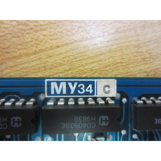SIEI ECS 1514 MY34 Circuit Board ECS1514 MY34 C MY34 c - Used