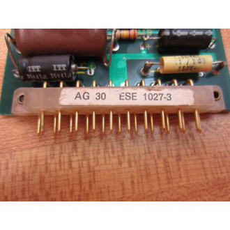 SIEI ECS1007-3 AG30 Circuit Card ECS10073 - Used