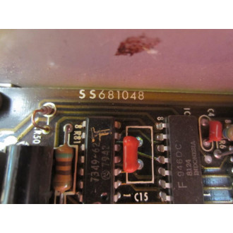 General Electric SS681048 GE Synchro Board - Used