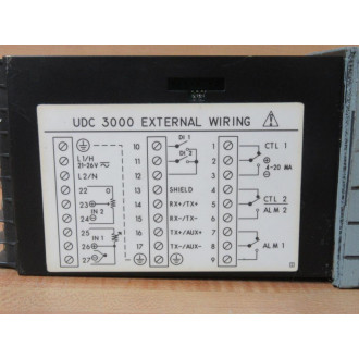 Honeywell UDC3000 Temperature Controller DC300C-0-000-20-0000-0 - Used Honeywell UDC3000 Temperature Controller DC300C-0-000-20-0000-0 - Used