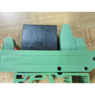 Phoenix Contact UMK-SE 11,25-1 Terminal Block UMKSE11251 wG2R-24 - Used