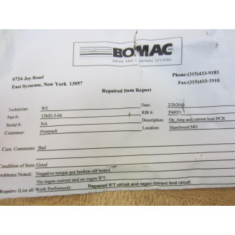 Electro-Flyte 12M02-00003-04 Regulator Card 12M020000304 P4492D - Refurbished