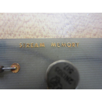 W-171219 Stream Memory Board W171219 - Used