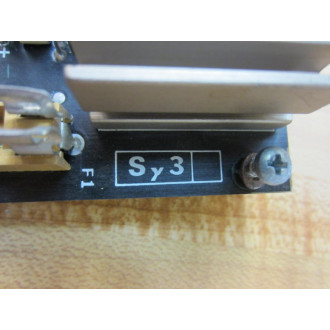 SIEI ECS 1309-2 Sy3 Circuit Board ECS13092 - Used