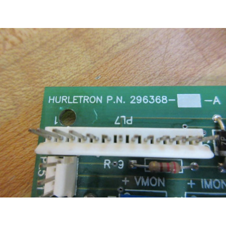Hurletron 296368 Circuit Board - Used