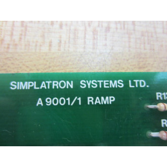 Simplatron Systems A90011 A90011 Ramp Board - Used