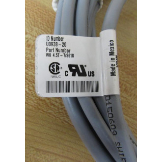Turck WK 4.5T-7S618 Connector Cable WK45T7S618