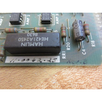 Gettys 11-0062-103 Circuit Board 110062103 11-0062-25 - Used