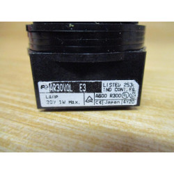 Fuji Electric AR30VOL-E3 E-Stop Button AR30V0L-01E3RZC (Pack of 2) - Used