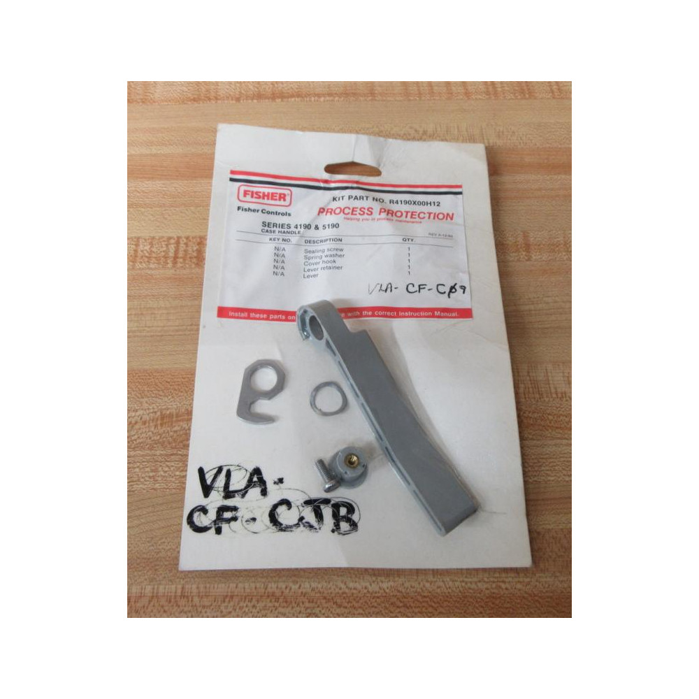 Fisher R4190X00H12 Case Handle Kit