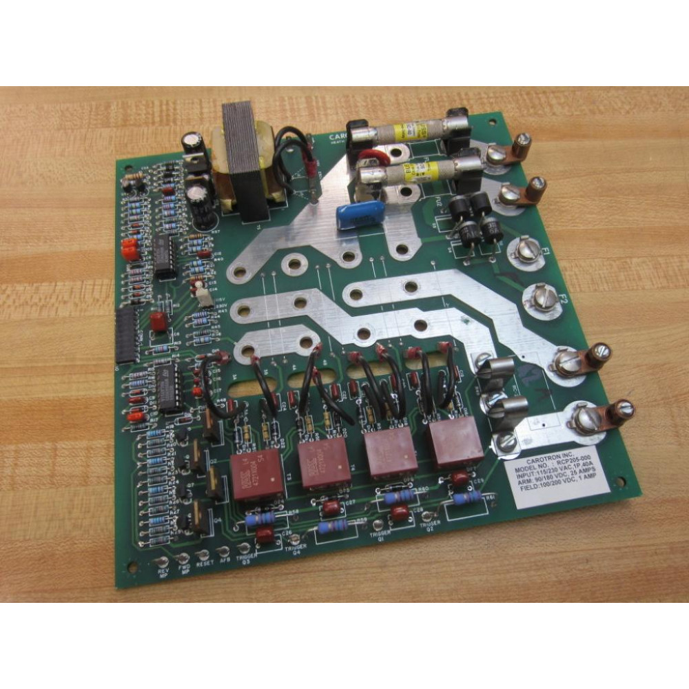 Carotron RCP205-000 RCP200 Series Power Bd RCP205000 - Used Carotron RCP205-000 RCP200 Series Power Bd RCP205000 - Used